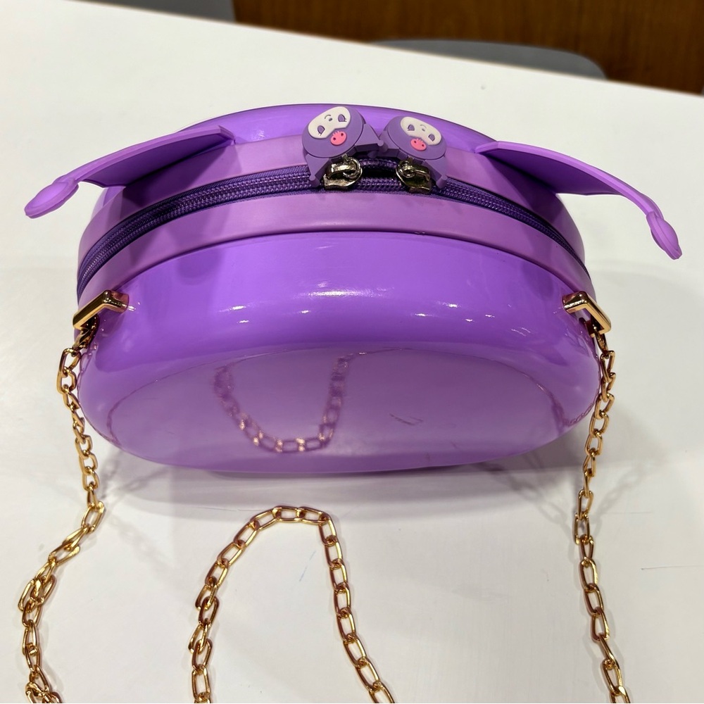 Kuromi Purple Hard Case Crossbody Bag - Picture 10 of 15